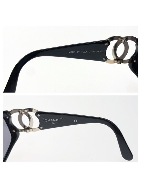 Chanel Coco Mark Sunglasses 02461 94305 Gold Black main image 7